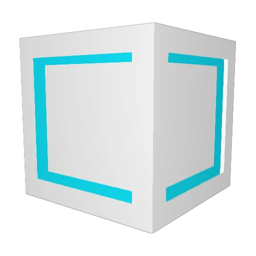 DMOR0625 Minecraft avatar head, 3D render