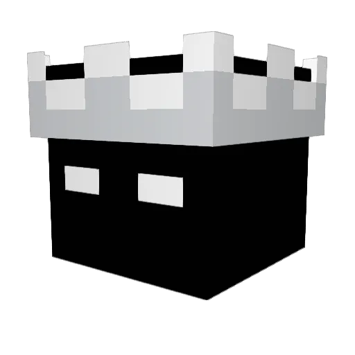 DMOx8x Minecraft avatar head, 3D render