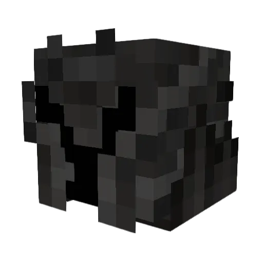 DMak107 Minecraft avatar head, 3D render