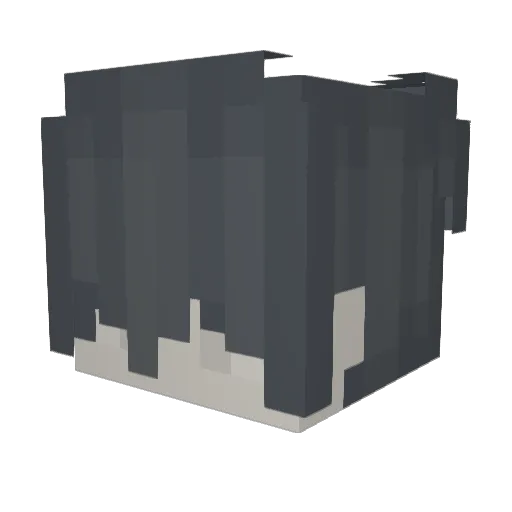 DMariDuh Minecraft avatar head, 3D render