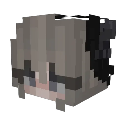 DMiTri_RX Minecraft avatar head, 3D render