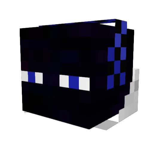 DNAtorLP Minecraft avatar head, 3D render