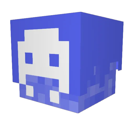 DNDeny Minecraft avatar head, 3D render