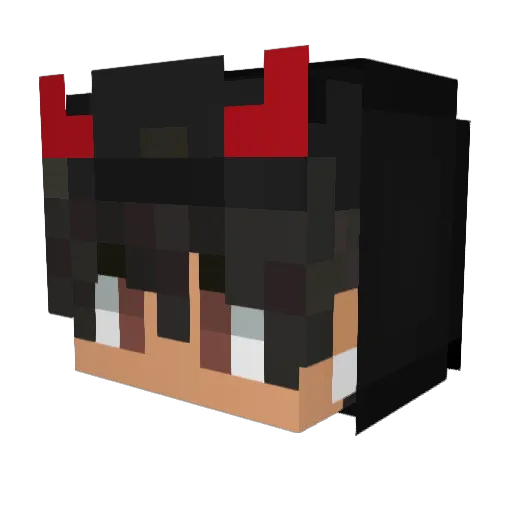 DOBLEMONKEY41 Minecraft avatar head, 3D render
