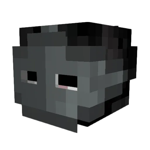 DODVisionzz Minecraft avatar head, 3D render