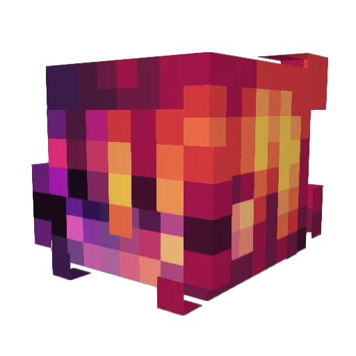 DOGMAN62 Minecraft avatar head, 3D render