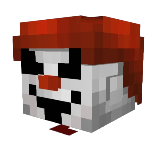 DOGOGANG_GOD Minecraft avatar head, 3D render
