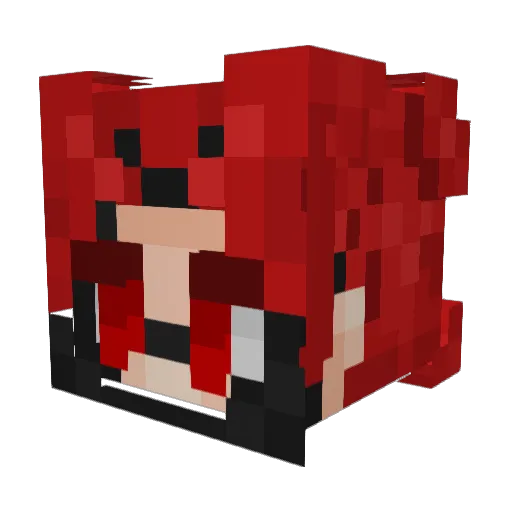 DOG_DUDE1842 Minecraft avatar head, 3D render