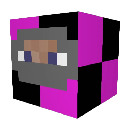 DOG_SINEP Minecraft avatar head, 3D render