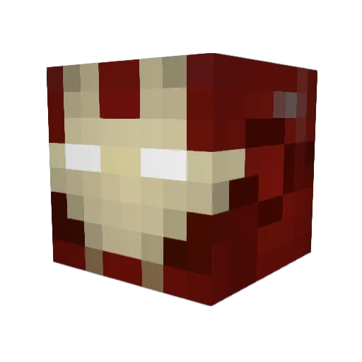 DOJOSEN1234 Minecraft avatar head, 3D render