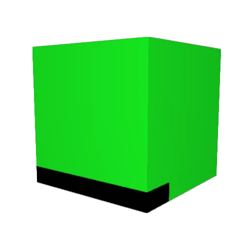 DOKA6 Minecraft avatar head, 3D render