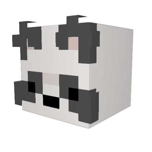 DONGSIL00 Minecraft avatar head, 3D render