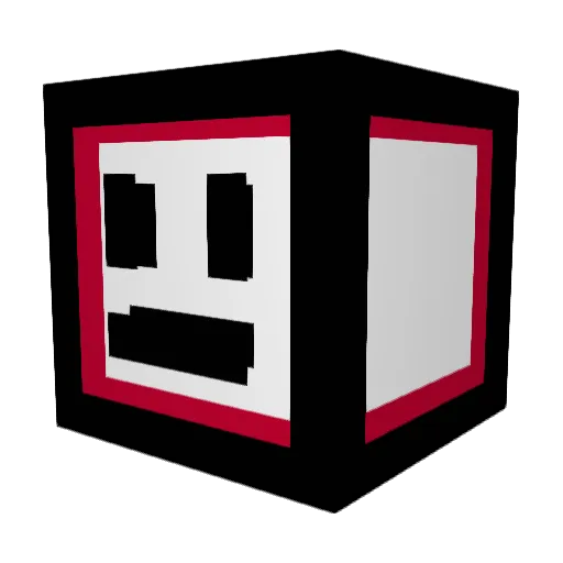 DONK123 Minecraft avatar head, 3D render