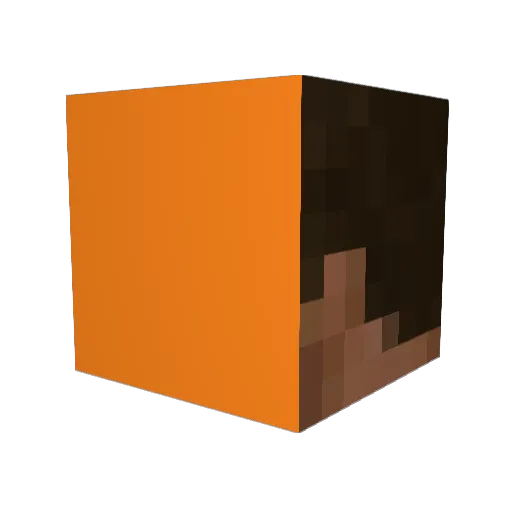 DOYT9530 Minecraft avatar head, 3D render