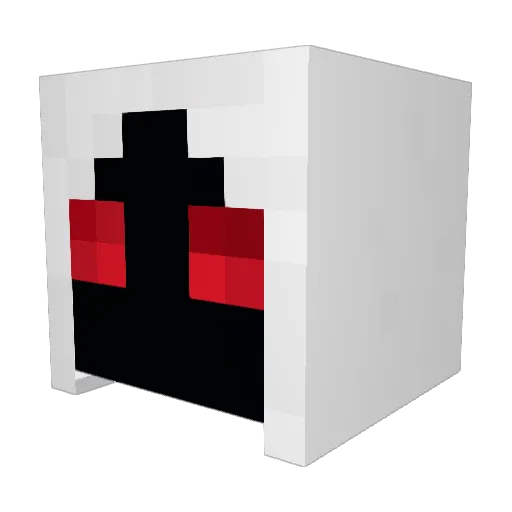DPMC24 Minecraft avatar head, 3D render