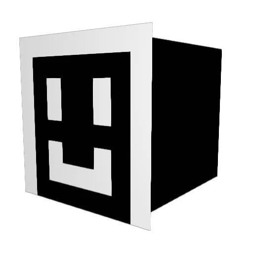 DPR_1 Minecraft avatar head, 3D render