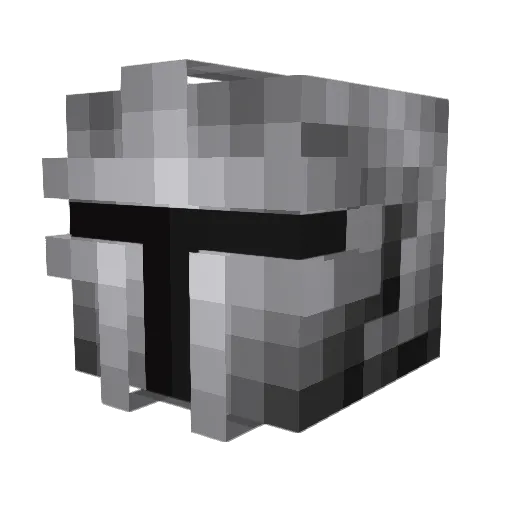 DPhage Minecraft avatar head, 3D render