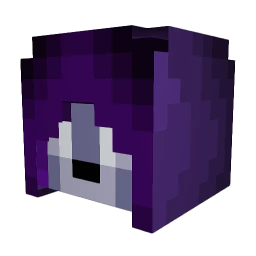 DPoopa Minecraft avatar head, 3D render