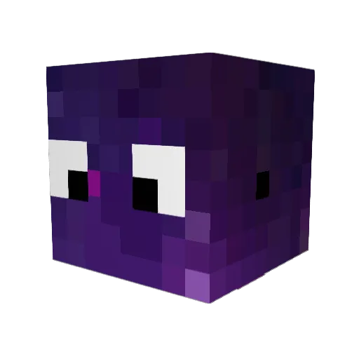 DPotatoChips Minecraft avatar head, 3D render