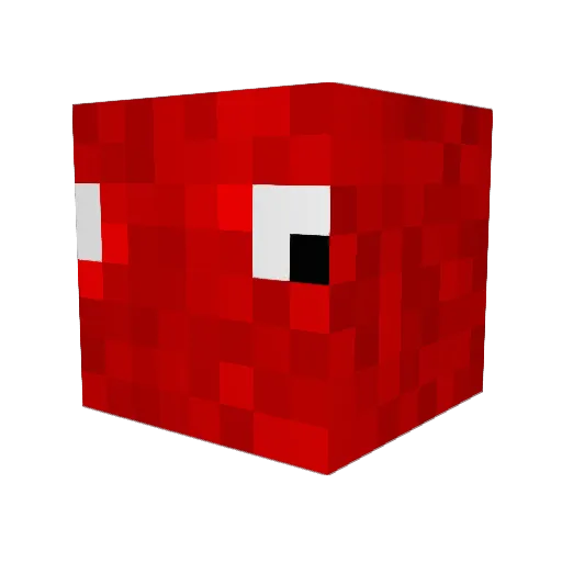 DProcyk Minecraft avatar head, 3D render