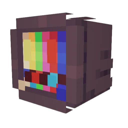 DR34M3R_ Minecraft avatar head, 3D render