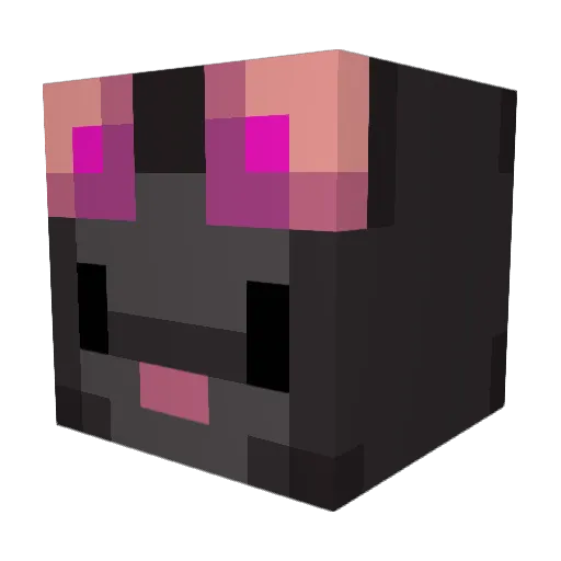 DR3Dzi Minecraft avatar head, 3D render