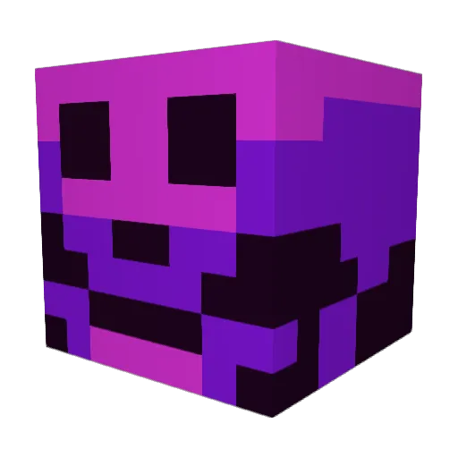 DRACKO20 Minecraft avatar head, 3D render