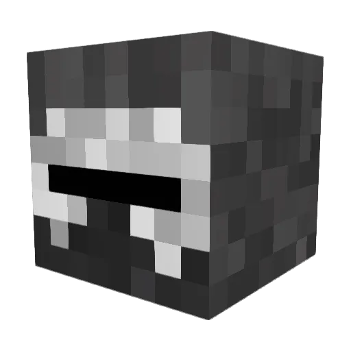 DRAGONAZOR Minecraft avatar head, 3D render