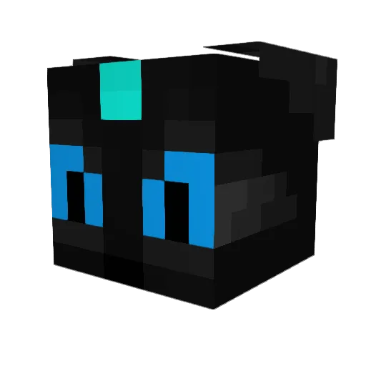 DRAGONSTRIKE36 Minecraft avatar head, 3D render