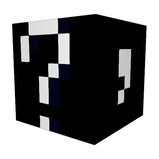 DRAGONWILLDIE Minecraft avatar head, 3D render