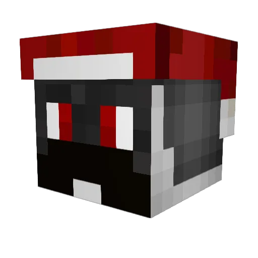 DRDLIFE Minecraft avatar head, 3D render