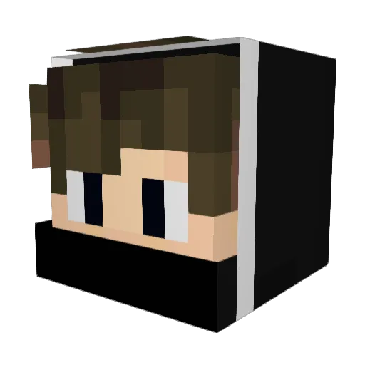DREAMBLADE08 Minecraft avatar head, 3D render
