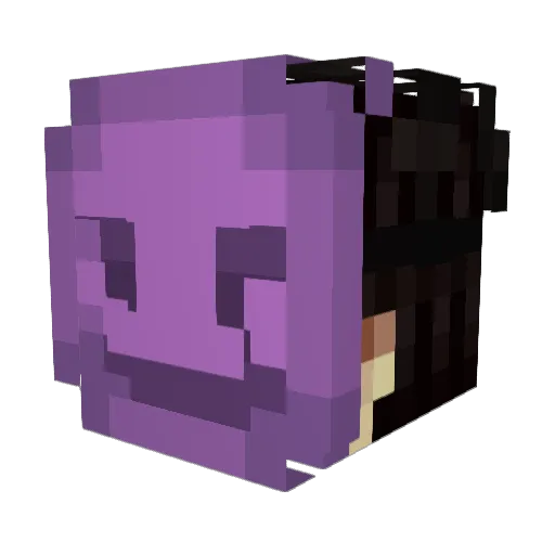 DREEMYZ Minecraft avatar head, 3D render