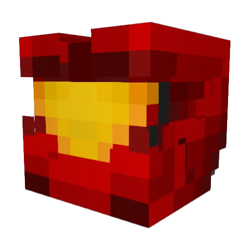 DREWBOSOX Minecraft avatar head, 3D render