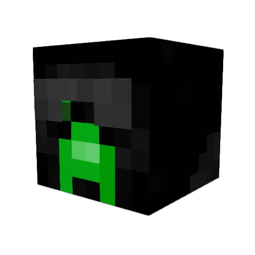 DREWski711 Minecraft avatar head, 3D render