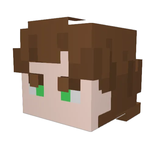Minecraft-Avatar von DRFABAE: Kopf als 3D-Render