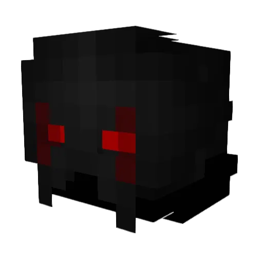 DRIVERION Minecraft avatar head, 3D render