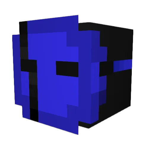 DRK_Netron Minecraft avatar head, 3D render