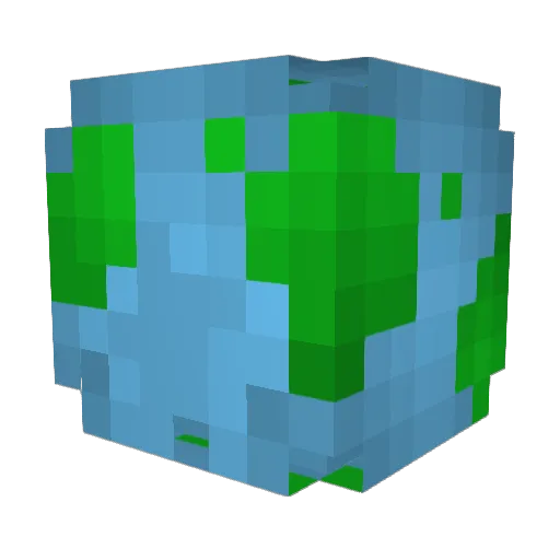 DRNOCKAL Minecraft avatar head, 3D render