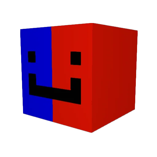 DRONE_VRS Minecraft avatar head, 3D render