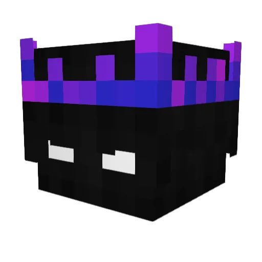 DRUMSTIM Minecraft avatar head, 3D render