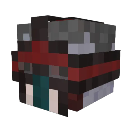 DR_B_LAMAR Minecraft avatar head, 3D render