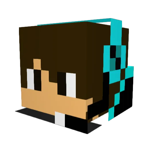 DR_Dominic Minecraft avatar head, 3D render