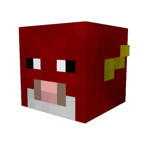 DRsheep19 Minecraft avatar head, 3D render