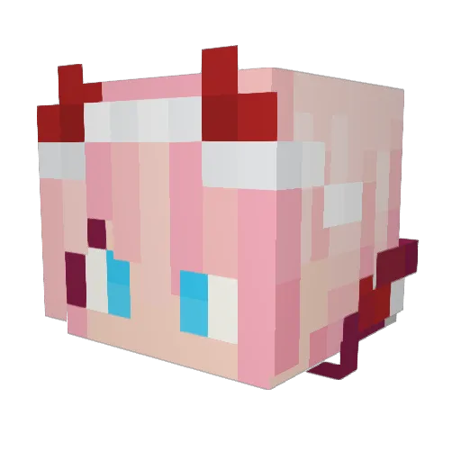 DRzRevolution Minecraft avatar head, 3D render