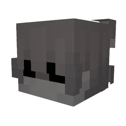 DSRAngelPy Minecraft avatar head, 3D render