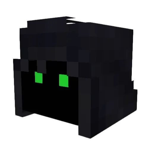 DSlade Minecraft avatar head, 3D render