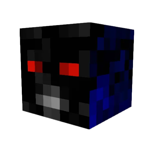 DStateDDB Minecraft avatar head, 3D render