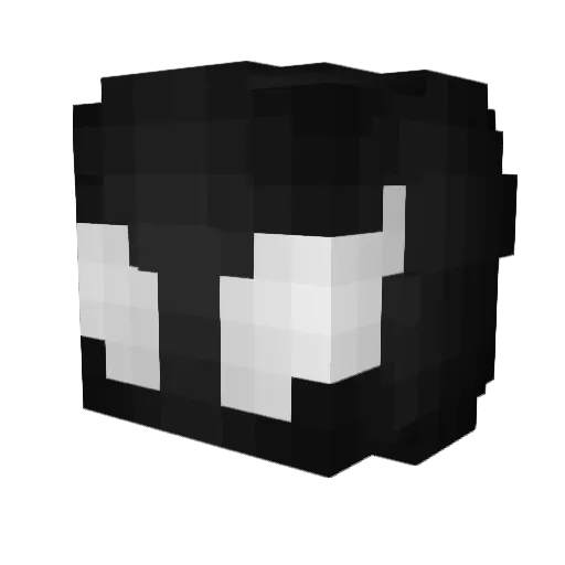 DUCKBOIQQ2 Minecraft avatar head, 3D render