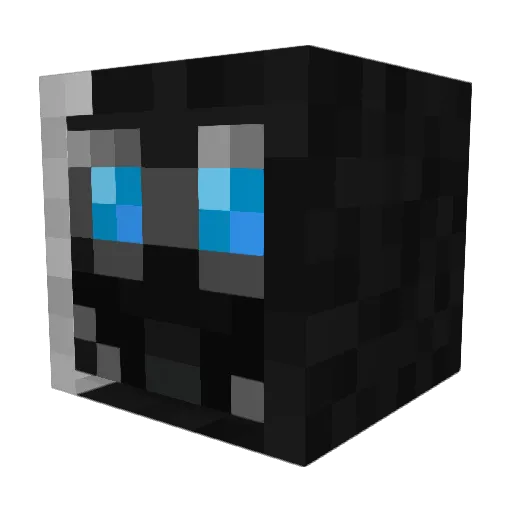DUKEDAGAN Minecraft avatar head, 3D render